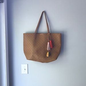 Tote Bag with Tassels
